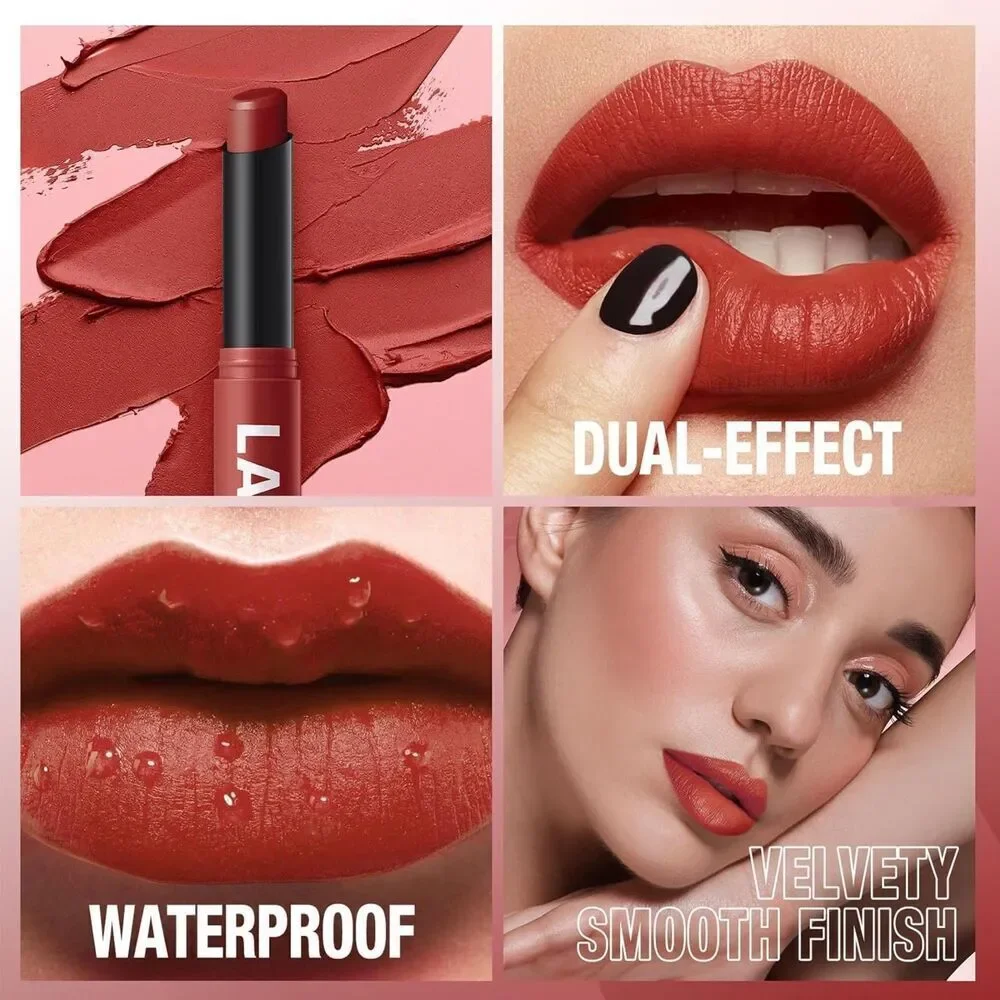 12Pcs Jolilab Velvet Matte High Pigmented Long-Lasting Waterproof Lipstick